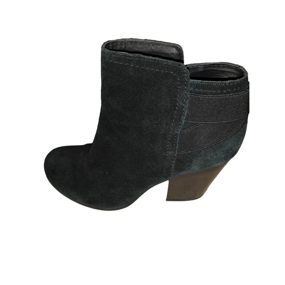 Reaction Kenneth Cole Women’s Black Suede Booties Size US 6M Normcore Fall Ready - Picture 4 of 13